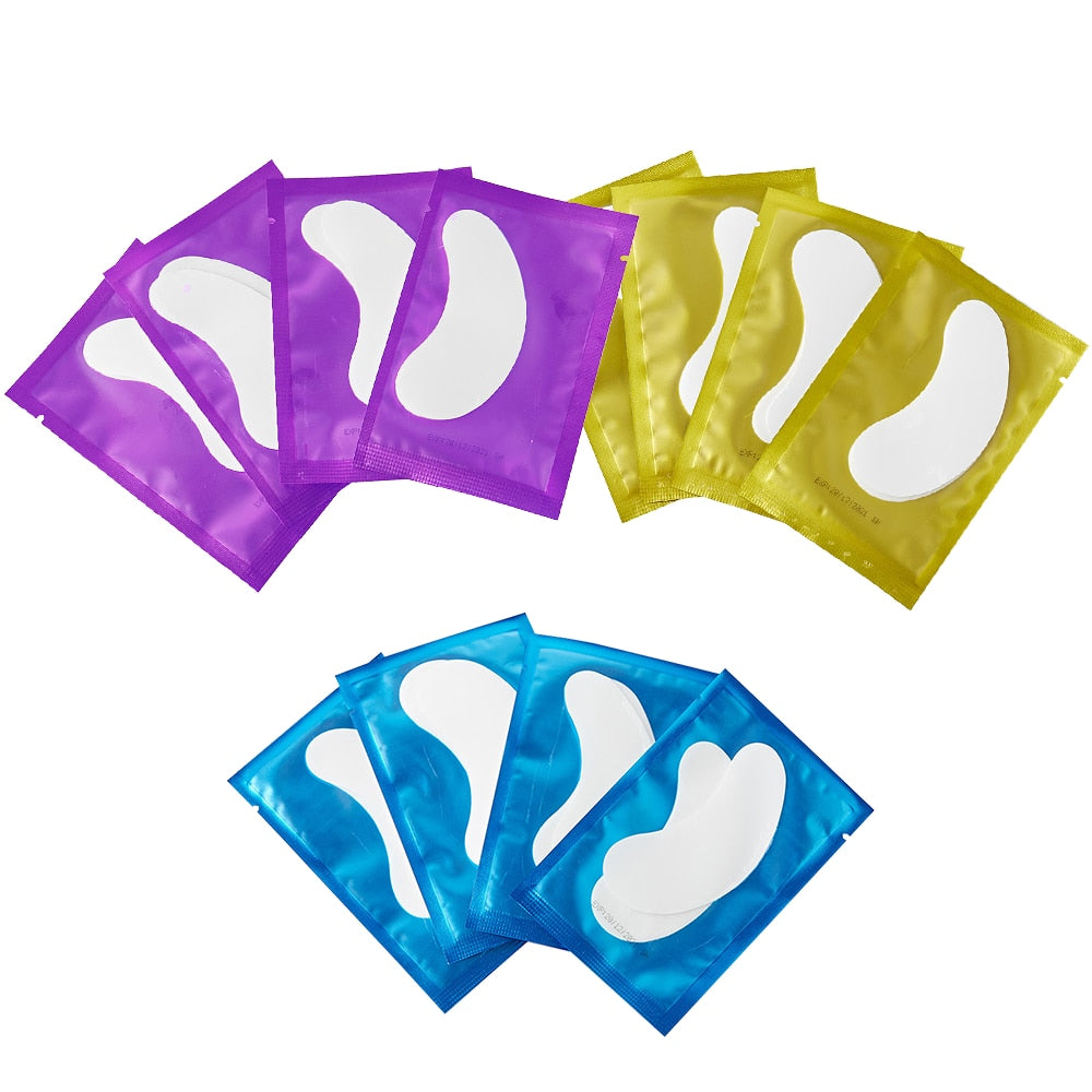 Remendos de gel sob os olhos sem Fiapos.