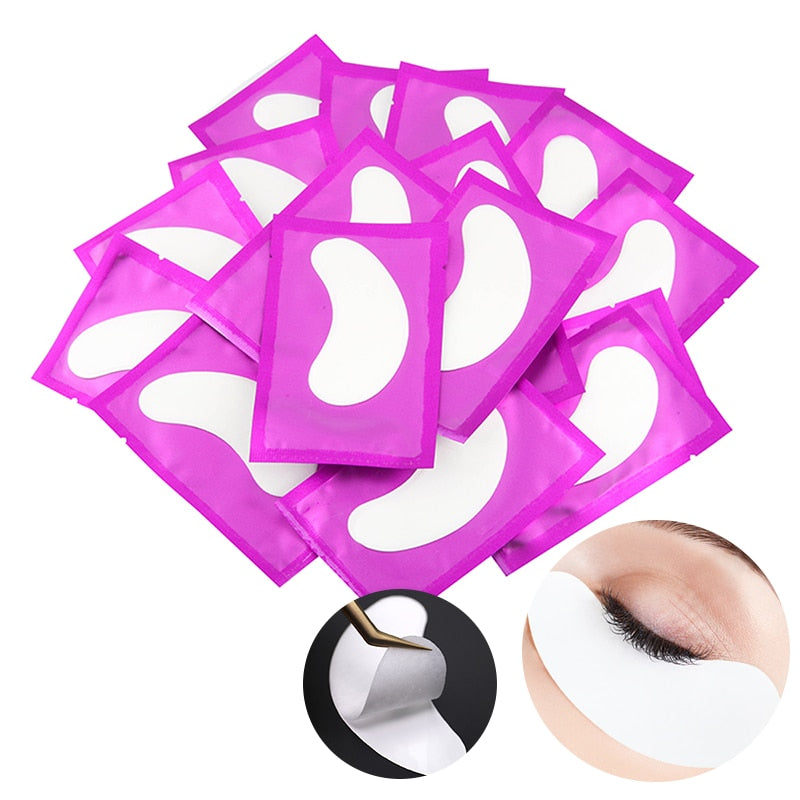 Remendos de gel sob os olhos sem Fiapos.